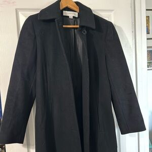 Liz Claiborne Long Black Women’s Wool Coat